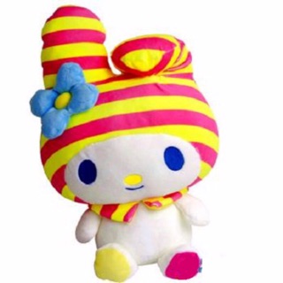 แท้ 100% จากญี่ปุ่น ตุ๊กตา ซานริโอ้ มาย เมโลดี้ Sanrio My Melody Neon Color Series Plush Doll