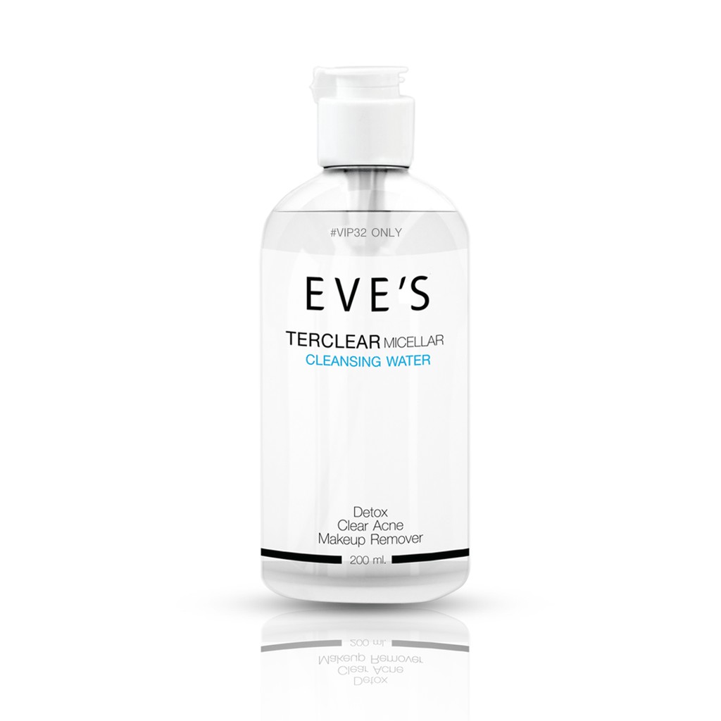 eves-คลีนซิ่ง-อีฟส์-terclear-micellar-cleansing-water-อาย-รีมูฟเวอร์-ล้างเครื่องสำอาง-ทำความสะอาดผิวหน้า-ลดสิว-แพ้ง่าย