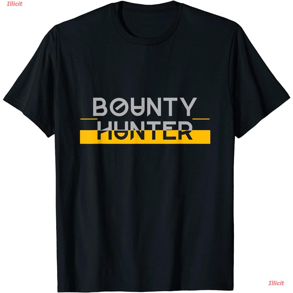 illicit-bounty-hunterเสื้อยืดแขนสั้น-bounty-hunter-for-fugitive-recovery-agents-bounty-hunt-t-shirt-bounty-hunter-round