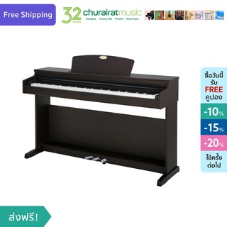 Digital Piano : Custom DP-110 RW เปียโนไฟฟ้า สีดำ by Churairat Music