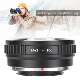 ภาพหน้าปกสินค้าcamera.home Fikaz M42}Fx อะแดปเตอร์วงแหวนติดเลนส์กล้องสําหรับ M42 Mount Lenses To Fuji Fx Camera ซึ่งคุณอาจชอบราคาและรีวิวของสินค้านี้