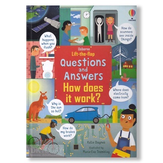 DKTODAY หนังสือ USBORNE LIFT-THE-FLAP Q&A HOW DOES IT WORK? (AGE 6+)