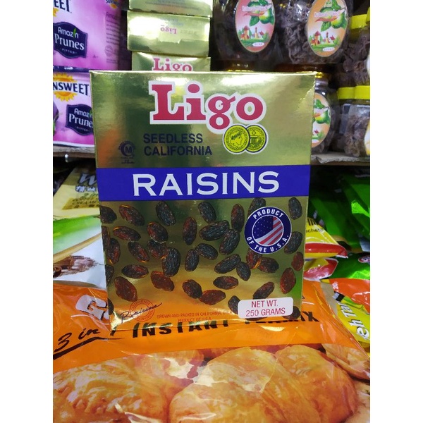 ligo-ลูกเกดดำ-แคลิฟอร์เนีย-กล่องทอง-ขนาด-250g