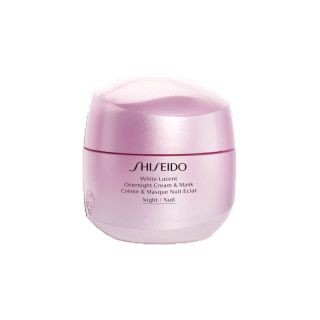 SHISEIDO มาส์กเนื้อเจล สลิปปิ้งมาส์ก White Lucent Overnight Cream And Mask 75ml