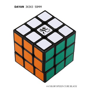 รูบิค Dayan 3x3x3 50mm 6-color Speed Cube อย่างดีหมุนลื่น Rubik 3x3x3 Magic Speed Cube Original Ultra-smooth