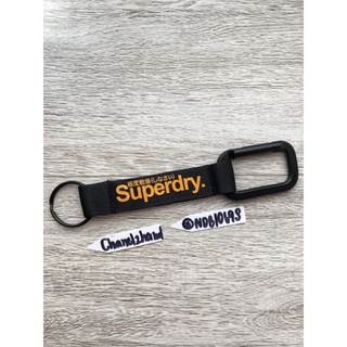 CHANEL2HAND99  ❤️ Superdry JAPAN พวงกุญแจ key chain เกี่ยวหูกางเกง พวงกุญแจผ้า พวงกุญแจรถ พวงกุญแจบ้าน กุญแจมอเตอร์ไซส์