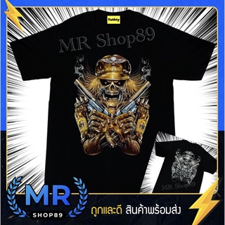 เสื้อยืด ลายยมทูต ไม่มีตะเข็บข้าง ใส่ได้ทั้งชายและหญิง