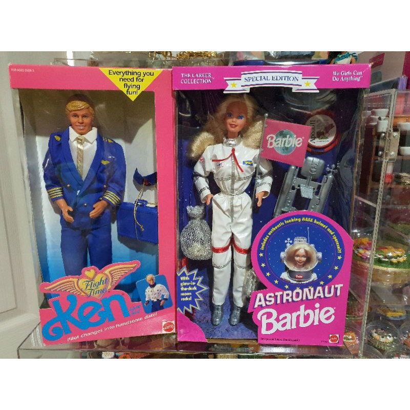 Barbie Doll Barbie Ken Pilot Barbie Astronaut Shopee Thailand
