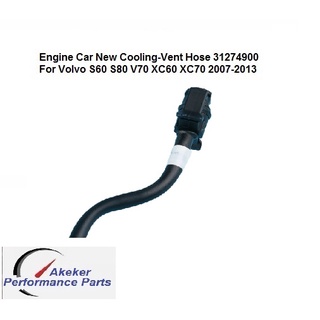 Engine Car New Cooling-Vent Hose 31274900 For Volvo S60 S80 V70 XC60 XC70 2007 2008 2009 2010 2011 2012 2013auto