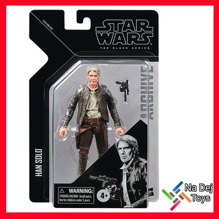 Han Solo (EP7) Star Wars Black Series Archive 6" figure ฮาน โซโล (EP7) สตาร์วอร์ส แบล๊คซีรี่ย์ส อาไคฟ์