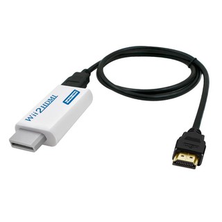 ภาพหน้าปกสินค้าอะแดปเตอร์ Wii to HDMI Converter Support fullhd 1080 P 3.5 mm Audio Wii2hdmi ที่เกี่ยวข้อง