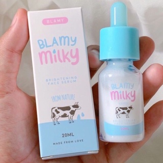 Blmy millky Bright serum เซรั่มนมหัว เน้นให้ผิวหน้ากระจ่างใส ขนาด 20 ml.