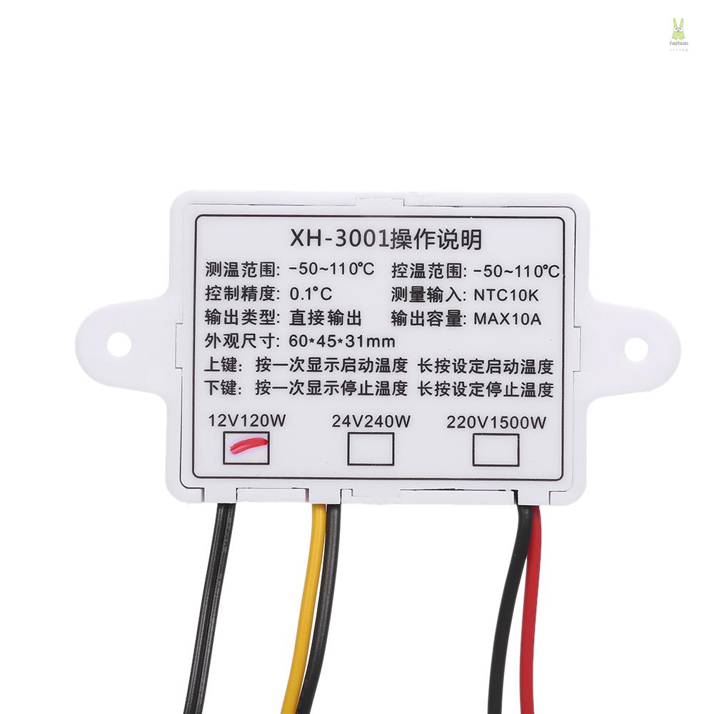 flt-xh-w3001-สวิตช์ควบคุมอุณหภูมิไมโครคอมพิวเตอร์ดิจิทัลอัจฉริยะ-พร้อมไฟ-led-และเซนเซอร์-กันน้ํา