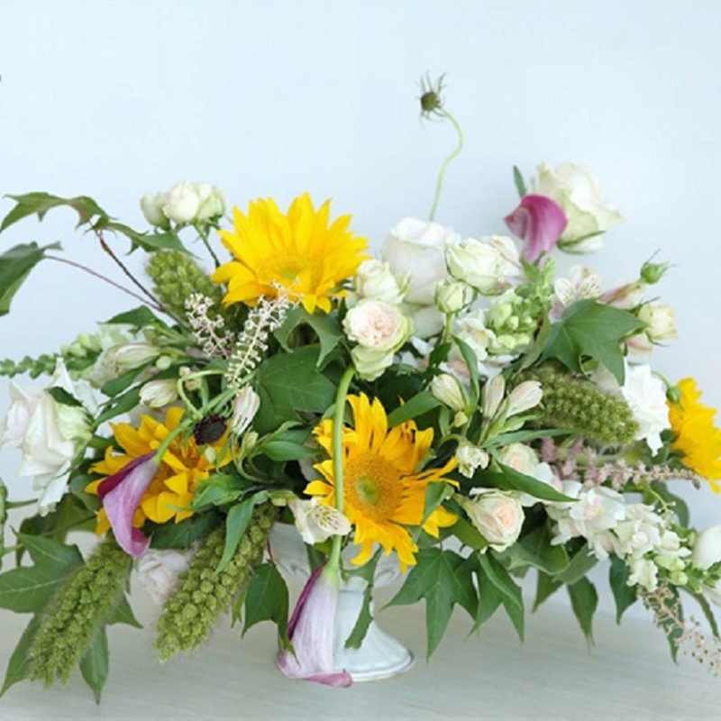 แจกันดอกไม้โลหะ-สไตล์วินเทจ-สําหรับตกแต่งบ้าน-งานแต่งงาน