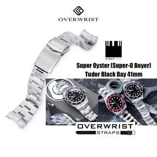 ภาพหน้าปกสินค้าสายนาฬิกา รุ่น miltat strapcode super oyster (super-o boyer) for tudor black bay 41mm ที่เกี่ยวข้อง