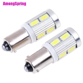 (Amongspring) ไฟท้ายรถยนต์ Led Bax9S H6W 10 ดวง 2 ชิ้น