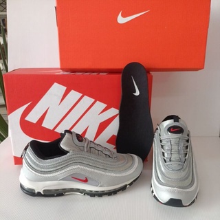 nikeairmax97hitแท้พร้อมกล่อง*แถบข้างสะท้อนแสง"✅พร้อมส่ง🚴