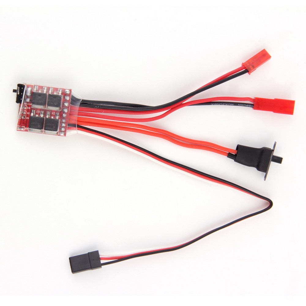 ใหม่-ขายดี-มอเตอร์ควบคุมความเร็วไฟฟ้า-30a-4-8v-esc-สําหรับรถบังคับวิทยุ