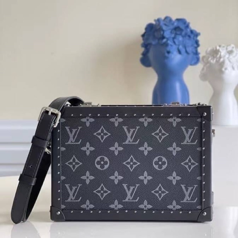 Louis Vuitton Clutch Box Eclipse Monogram Eclipse