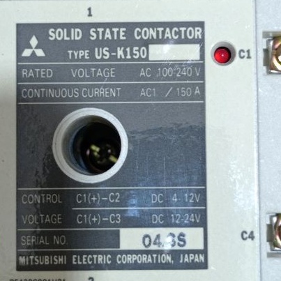 พร้อมส่ง-junk-us-k150-solid-state-contactors-คอนแทคเตอร์โซลิดสเตต-สเปค-ac100-240v-150a-mitsubishi-66-002-991