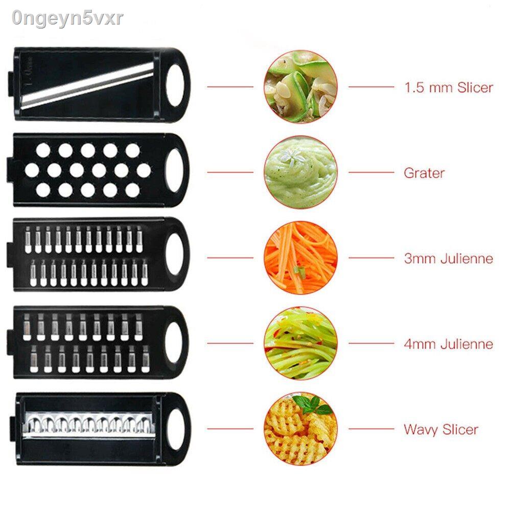 คุ้มราคา-6-in-1-เครื่องหั่นสไล-อุปกรณ์ในครัว-อุปกรณ์ครัว-สไลด์ผัก-pan-กระทะ-กระทะ-มีของพร้อมส่ง
