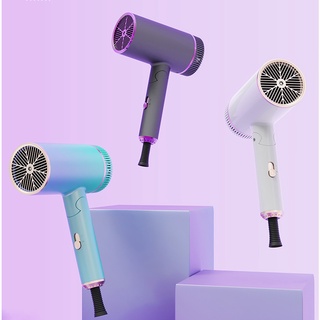 ไดร์เป่าผมพกพา เครื่องเป่าผม1200W hairdryer เป่าผม 10ล้านไอออนลบดูแลเส้นผม