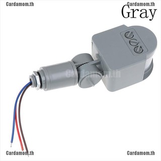 (carda) โคมไฟ Led เซนเซอร์ตรวจจับการเคลื่อนไหว 180° 110v ~ 265V