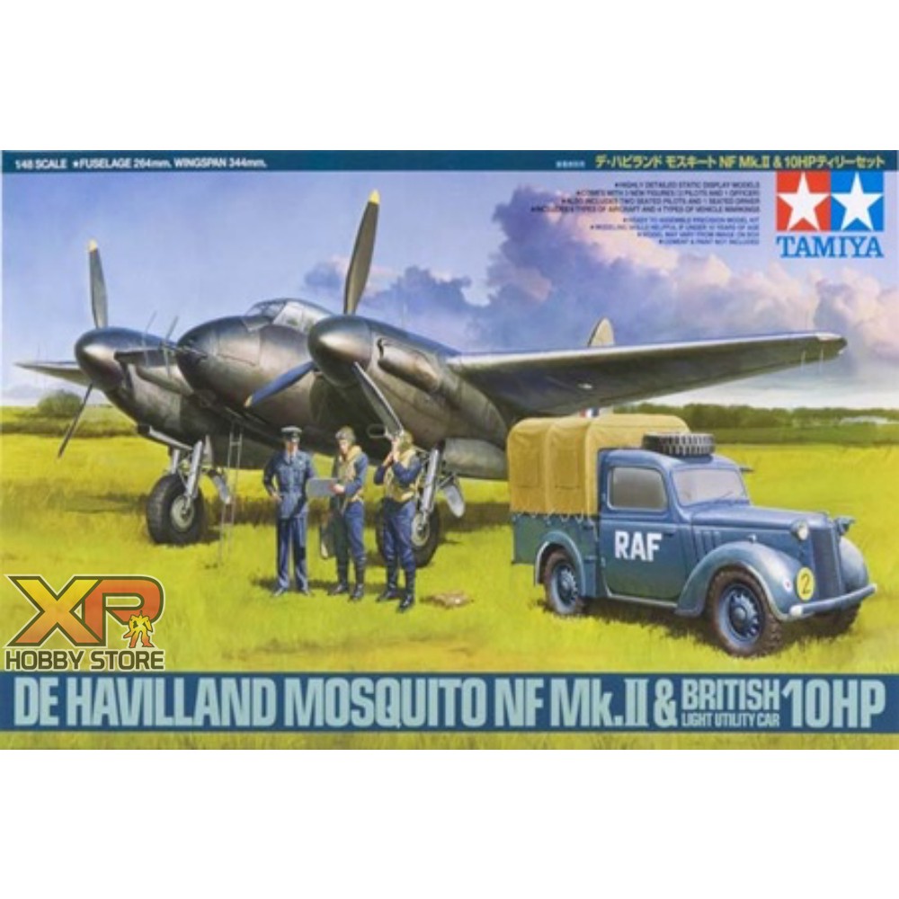[Tamiya] 1/48 : Mosquito NF MkII & 10hp [TA 89786] | Shopee Thailand