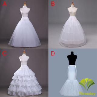3Day Wedding Petticoat Bridal Hoop Hoopless Crinoline Half Slip Prom Underskirt Skirt