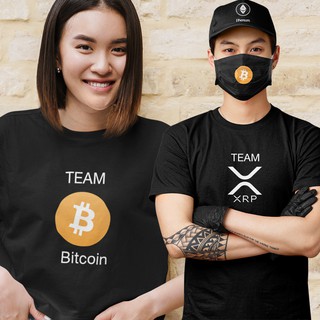สินค้า ผ้าโคดดี เสื้อยืด บิทคอยน์ Bitcoin BTC ETH XRP Ada Dogecoin BNB Shiba Inu เสื้อดำ ได้ทั้งหญิงและชาย 3xl 4xl 5xl
