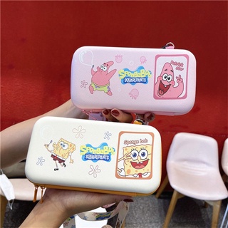 กระเป๋าใส่โทรศัพท์มือถือ ลายการ์ตูน SpongeBob Patrick Star ขนาดเล็ก สําหรับผู้หญิง