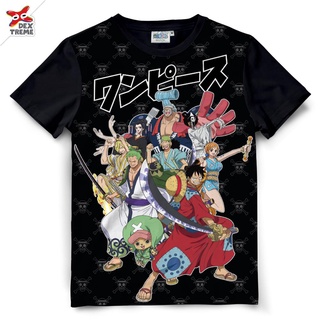 เสื้อยืดวันพีช One Piece 1396 : LUFFY Wanokuni