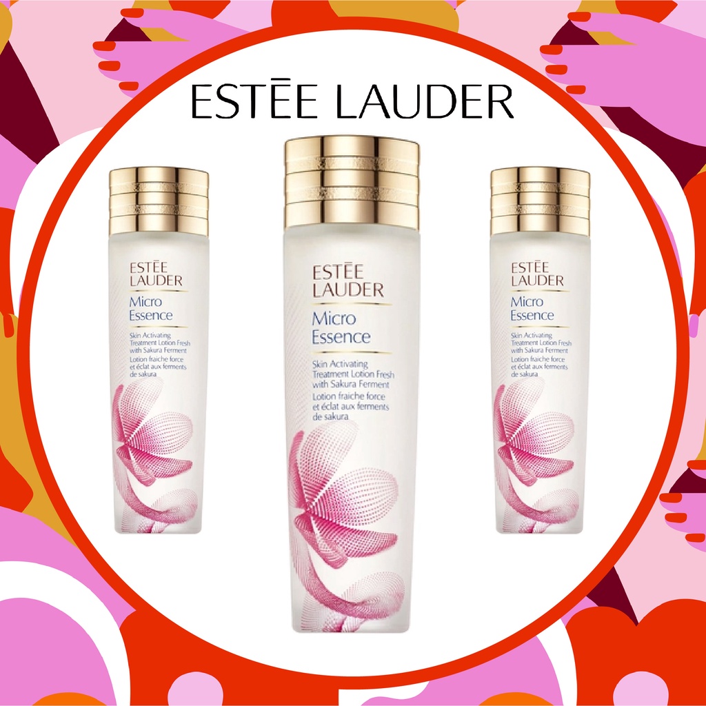 พร้อมส่ง-ของแท้-200ml-estee-lauder-micro-essence-skin-activating-treatment-lotion-fresh-with-sakura-ferment