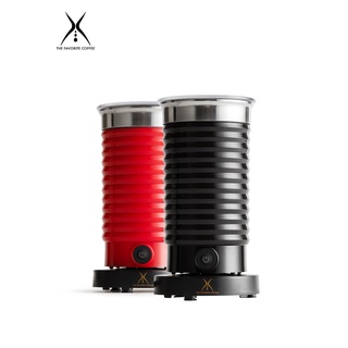 เครื่องตีฟองนมอัตโนมัติ เครื่องทำฟองนมร้อนและเย็นแบบไฟฟ้า ชาร์จแบบUSB พกพาสะดวก มี2สีดำ แดง