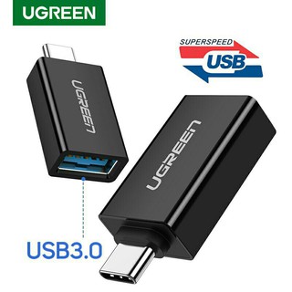 UGREEN รุ่น20808 อะแดปเตอร์ USB 3.0 to Type-C โอนถ่ายข้อมูล 5Gbps รองรับ iPad Air-Pro, Android ทุกรุ่น