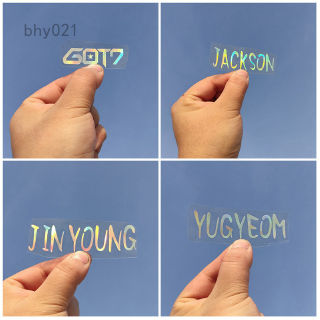 สติ๊กเกอร์เลเซอร์ bhy got 7 seventeen twice jung kook v bangtan boys สําหรับติดตกแต่งแล็ปท็อป