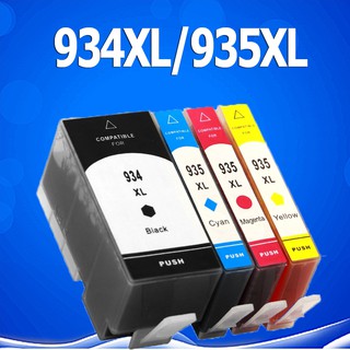 HP 934XL HP 935XL หมึก HP 934 HP 935 สีดำ HP934XL HP935XL ตลับหมึกสำหรับ HP 6815 6812 6835 6230 6830