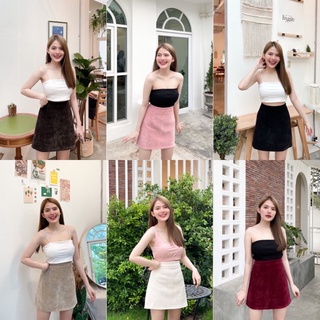 สินค้า 💖 Srii 💖 กระโปรง ผ้าลูกฟูก ทรงเอ - Tira skirt ร้าน Jarinya