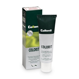 Collonil Colorit 50ml โคโลนิลครีมสีปกปิดรอยแผลสำหรับหนังเรียบ สำหรับรองเท้าและกระเป๋า