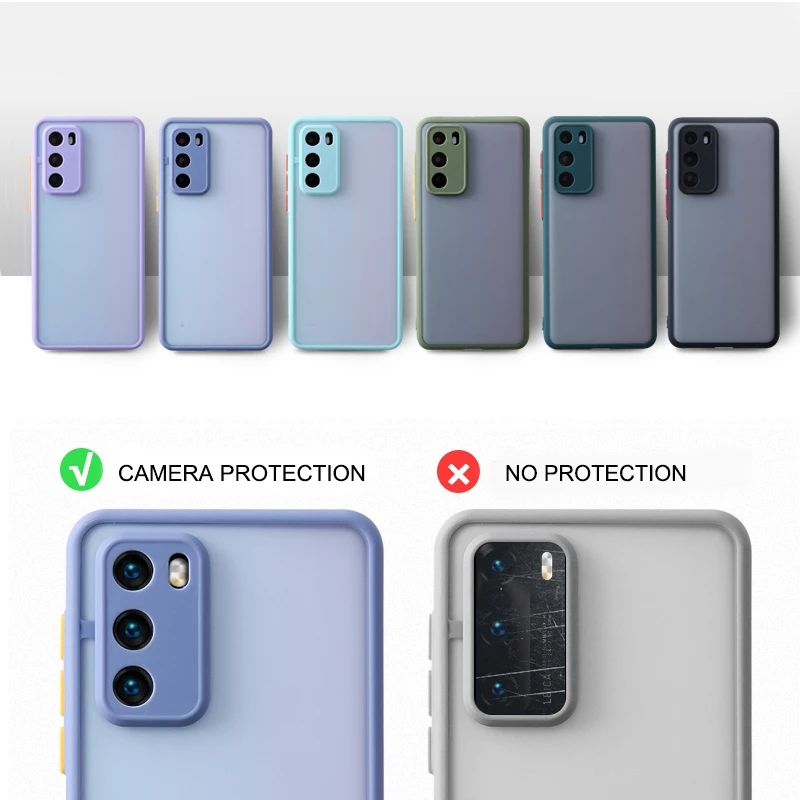 ภาพสินค้าเคสหลังด้านกล้องขอบสี มี5สี รุ่น Samsung S10lite / VIVO Y19 เคสขอบสีกันกล้อง ดคสVIVO เคสกันกระแทก จากร้าน pooh_mobile บน Shopee ภาพที่ 4