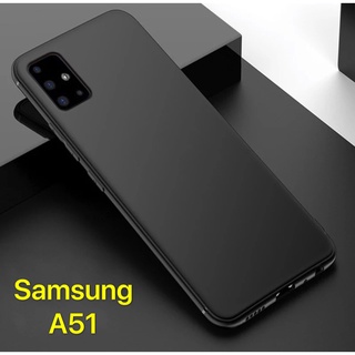 ❌TPU CASE เคสซัมซุง Samsung Galaxy A51 ❌ เคสซิลิโคน เคสนิ่ม สวยและบางมาก เคสสีดํา SAMSUNG A51 [ส่งจากไทย]