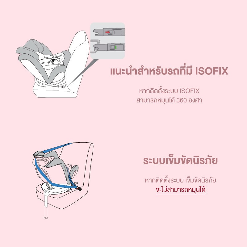 ภาพสินค้าGlowy Star Banoffee คาร์ซีท คาร์ซีทเด็ก หมุนได้ 360องศา ISOFIX ใช้ได้แรกเกิด  12ขวบ(0-36 Kg) สินค้ารับประกันศูนย์ จากร้าน babyandkidsthailand บน Shopee ภาพที่ 4