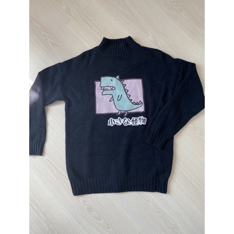 sweater-เสื้อกันหนาวสีดำ-xl-used