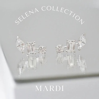 ภาพหน้าปกสินค้าMardi Jewelry ต่างหูเพชรเงินแท้ 925 Selena Fancy Cut Earrings ซึ่งคุณอาจชอบราคาและรีวิวของสินค้านี้