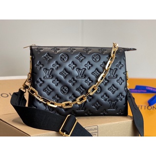 พรี ​ LV Louis Vuitton Coussin small M57913 กระเป๋าสะพายกระเป๋าสะพายไหล่