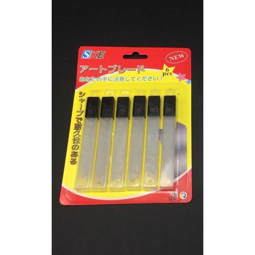 ใบมีดคัดเตอร์เล็ก1x6 รุ่น S9267 (6ชิ้นในแพ็ก) | Shopee Thailand