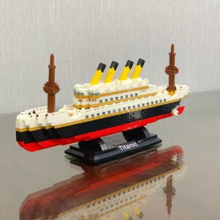 ของเล่น ของสะสม เล​โก้​นาโน​ เรือไท​ทา​นิค ​มี2ขนาด บล็อกตัวต่อเรือ titanic สินค้าพร้อมจัดส่ง