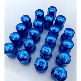 น็อตล้อRaysสีฟ้า car-lug-nuts-accessories T9