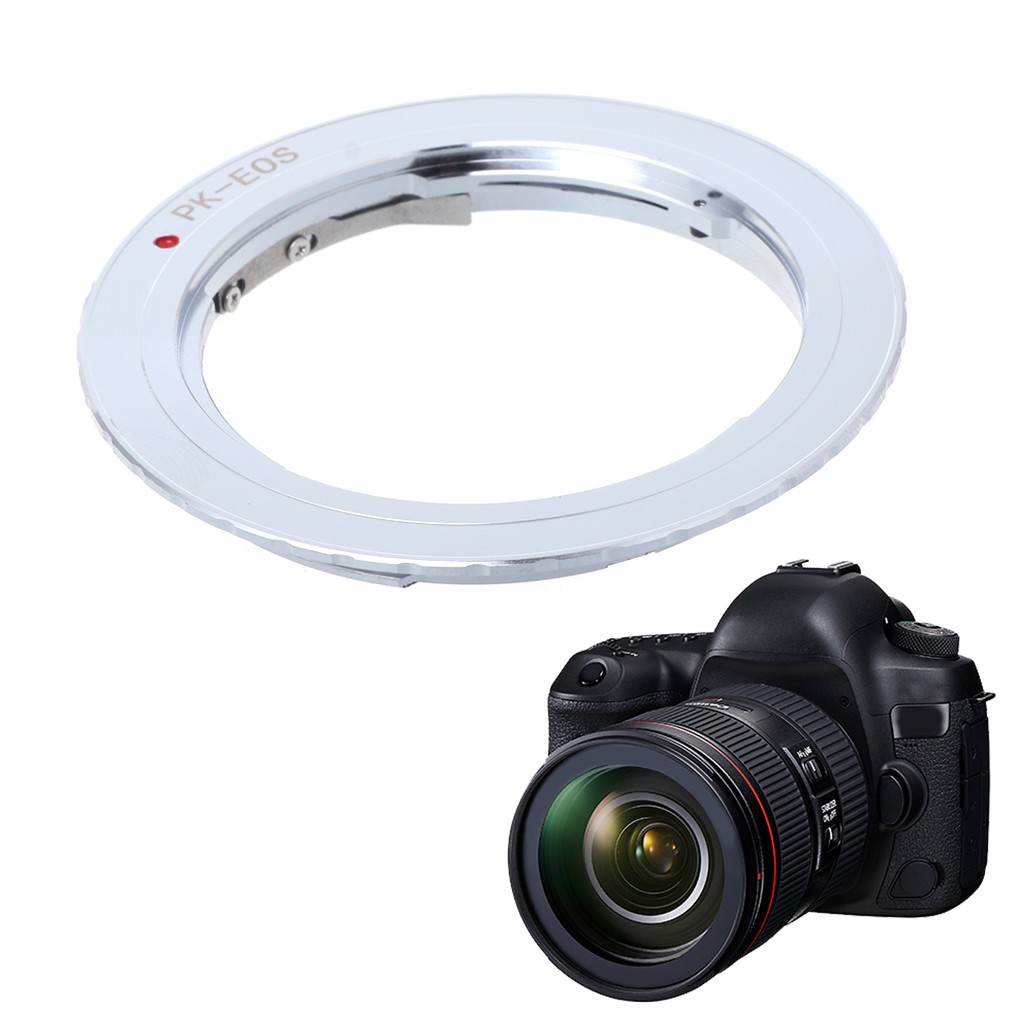 ภาพหน้าปกสินค้าอะแดปเตอร์เลนส์ PK-EOS วงแหวนสําหรับเลนส์ Pentax Phoenix PK ของกล้อง Canon EF EOS จากร้าน treeling.th บน Shopee