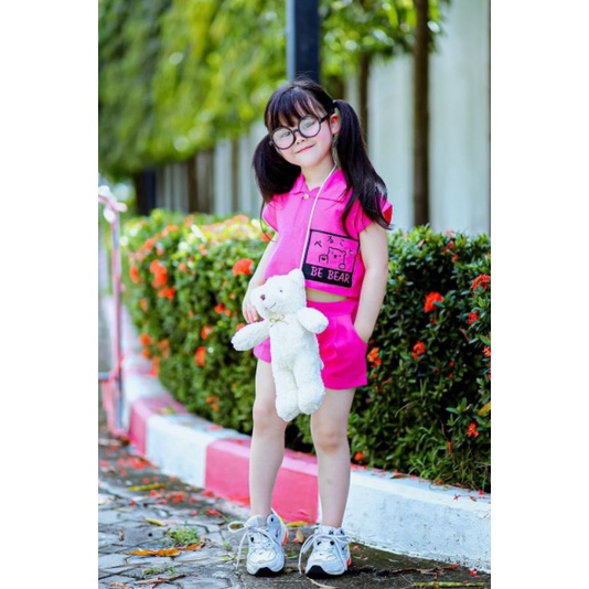 tp-naa-แฟชั่นเด็ก-ชุดเซ็ทเด็ก-ชุดเซทสไตล์มินิมอล-แถมหมีใหญ่มาก